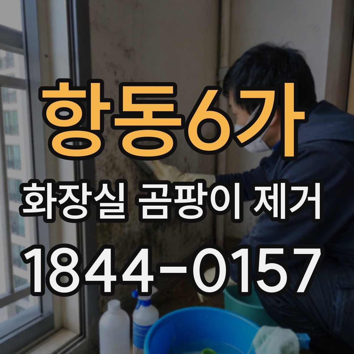 항동6가 화장실 곰팡이 제거 실리콘 교체가 필요한 손상 신호 살피기