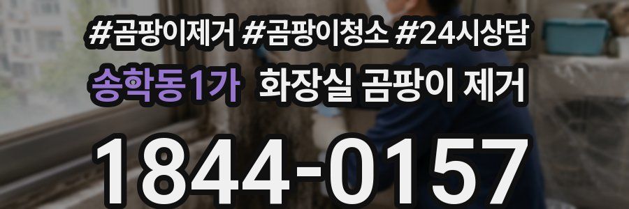 송학동1가 화장실 곰팡이 제거