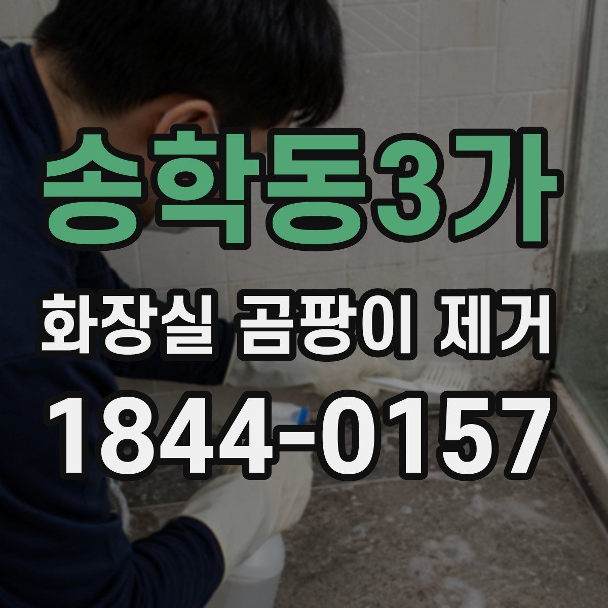 송학동3가 화장실 곰팡이 제거