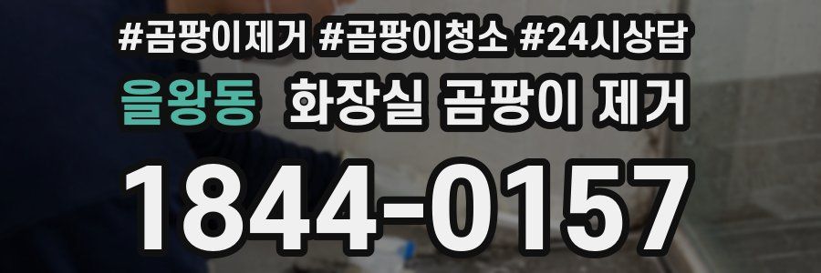 을왕동 화장실 곰팡이 제거