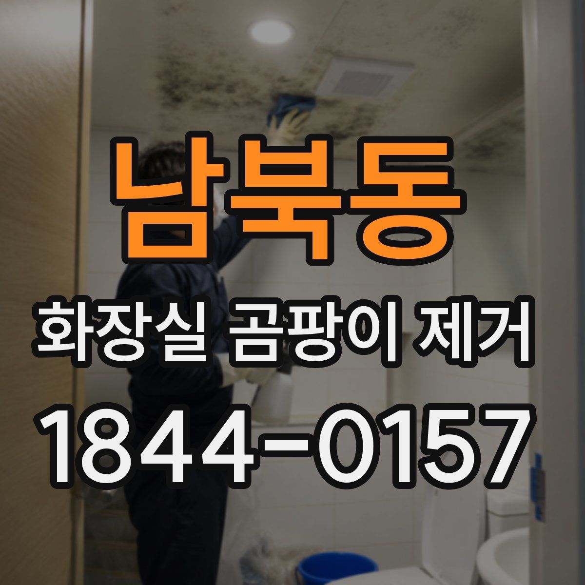 남북동 화장실 곰팡이 제거