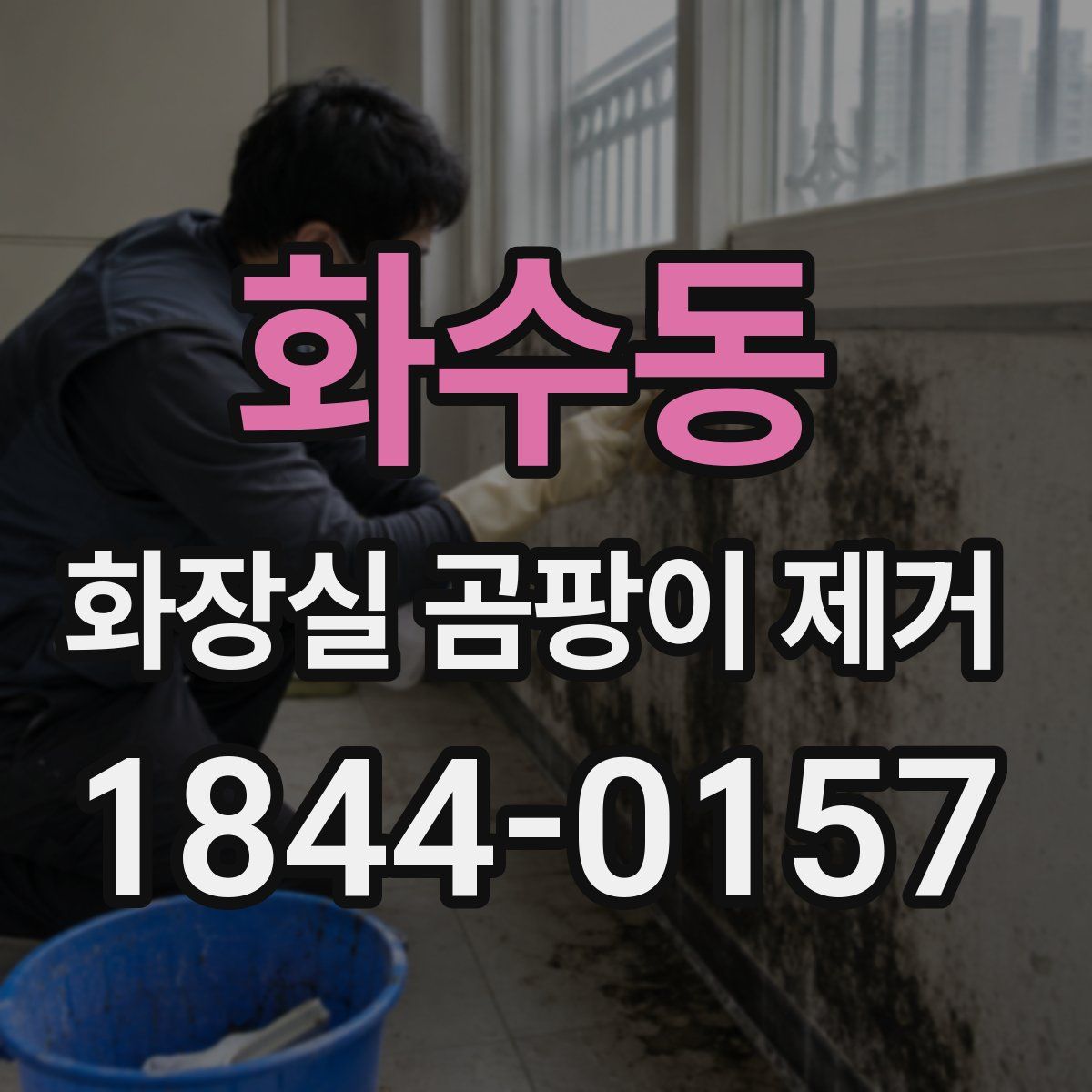 화수동 화장실 곰팡이 제거