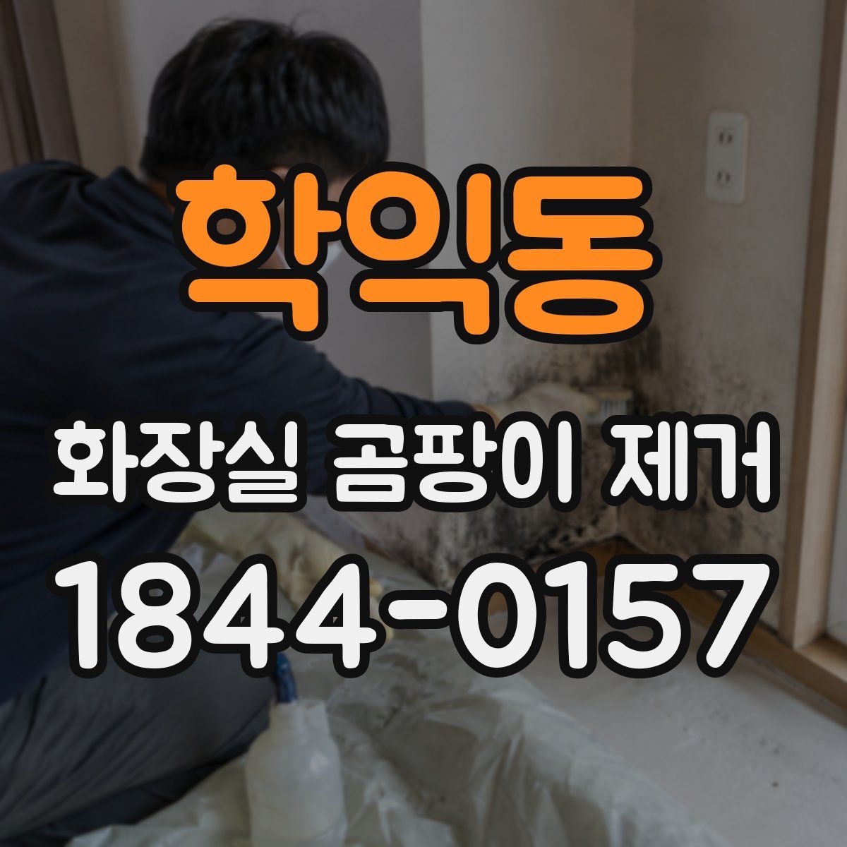 학익동 화장실 곰팡이 제거