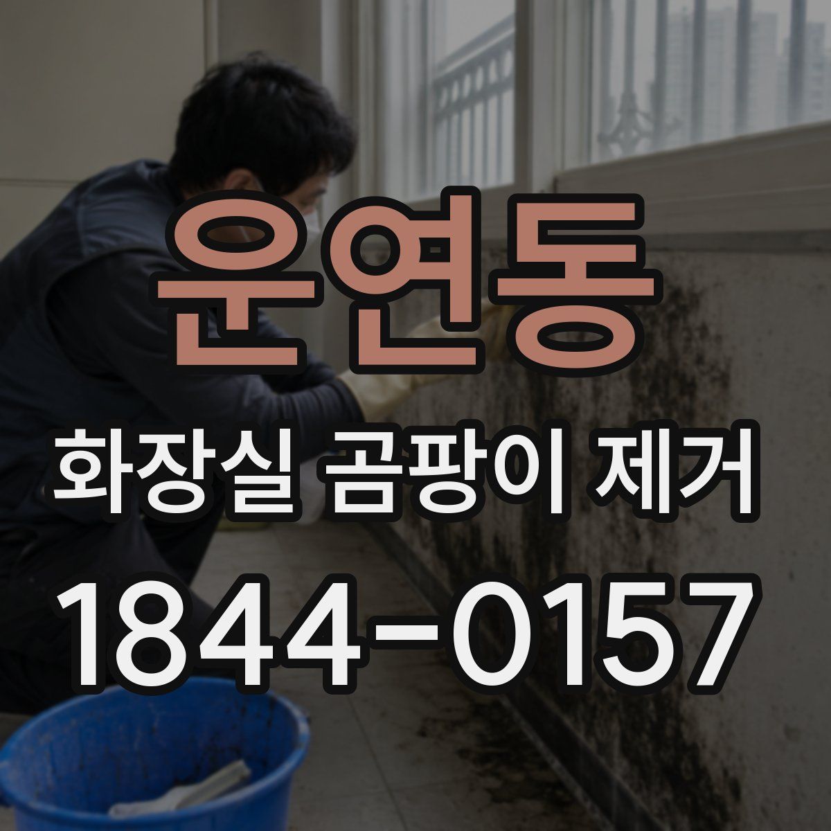 운연동 화장실 곰팡이 제거