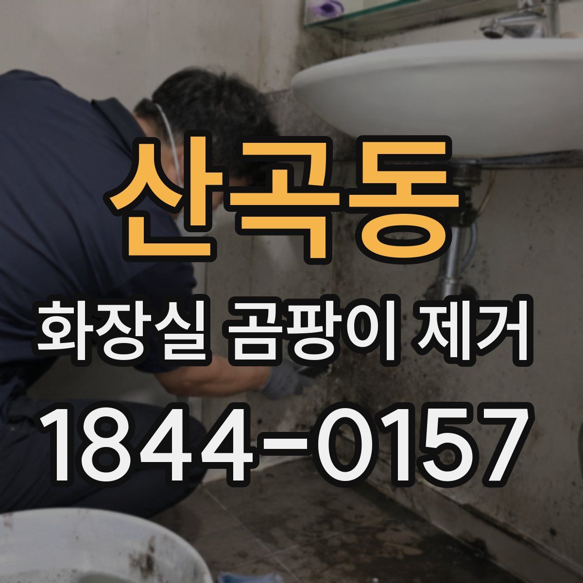 산곡동 화장실 곰팡이 제거