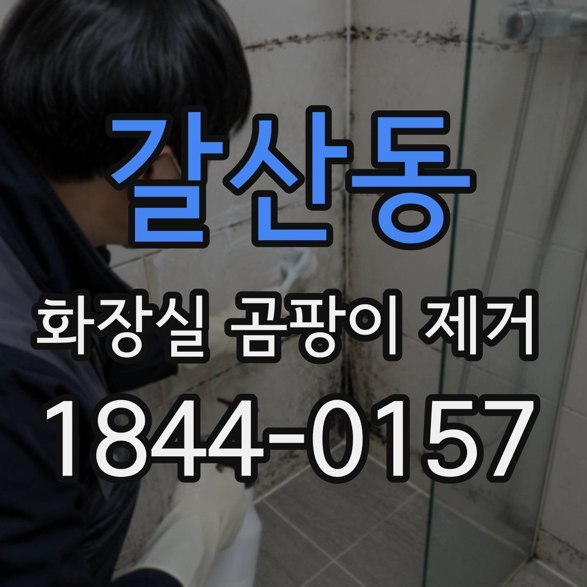 갈산동 화장실 곰팡이 제거