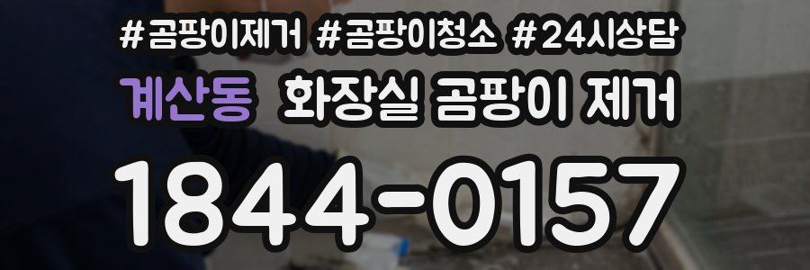계산동 화장실 곰팡이 제거