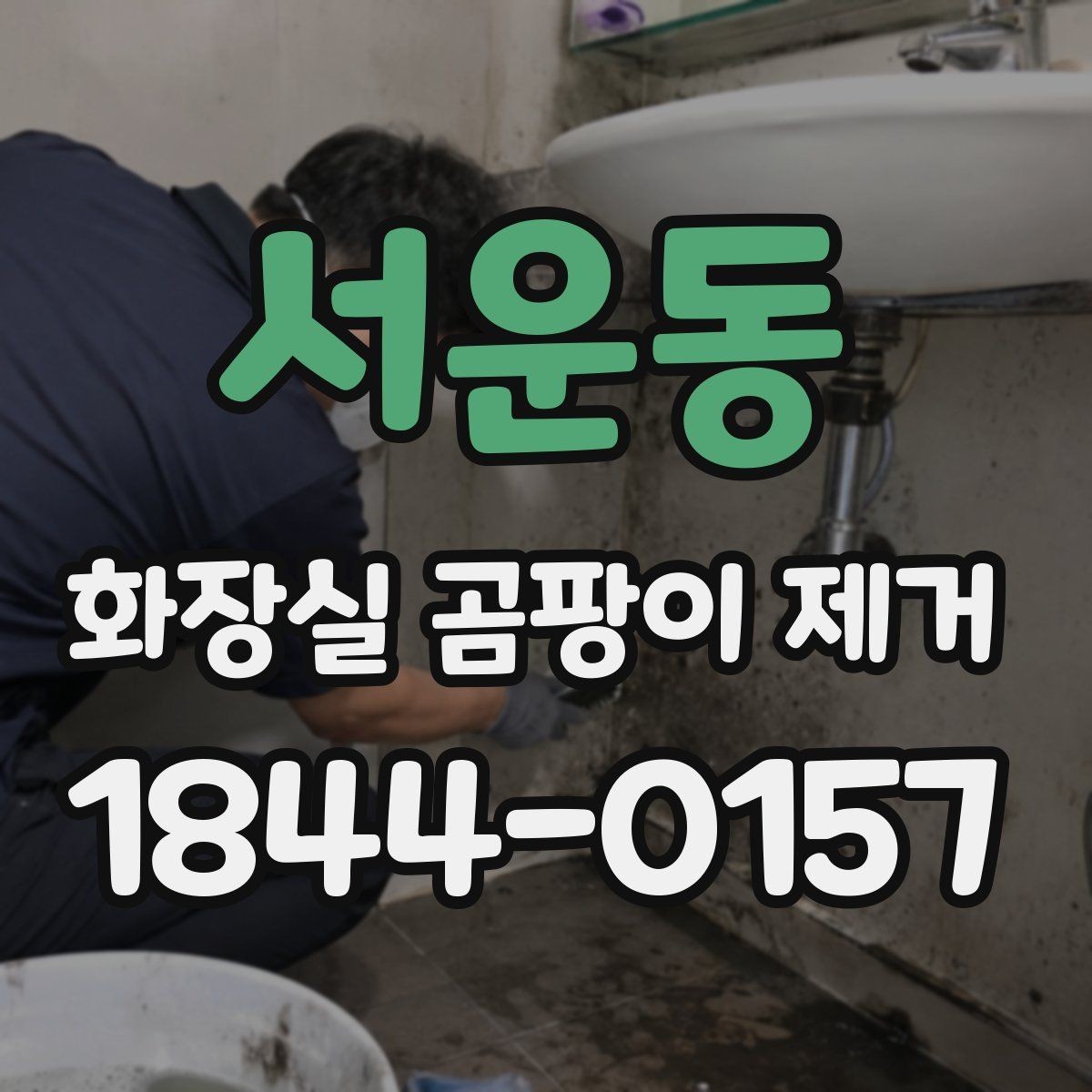 서운동 화장실 곰팡이 제거 전문 대응이 필요한 오염 상태는 어디까지일까