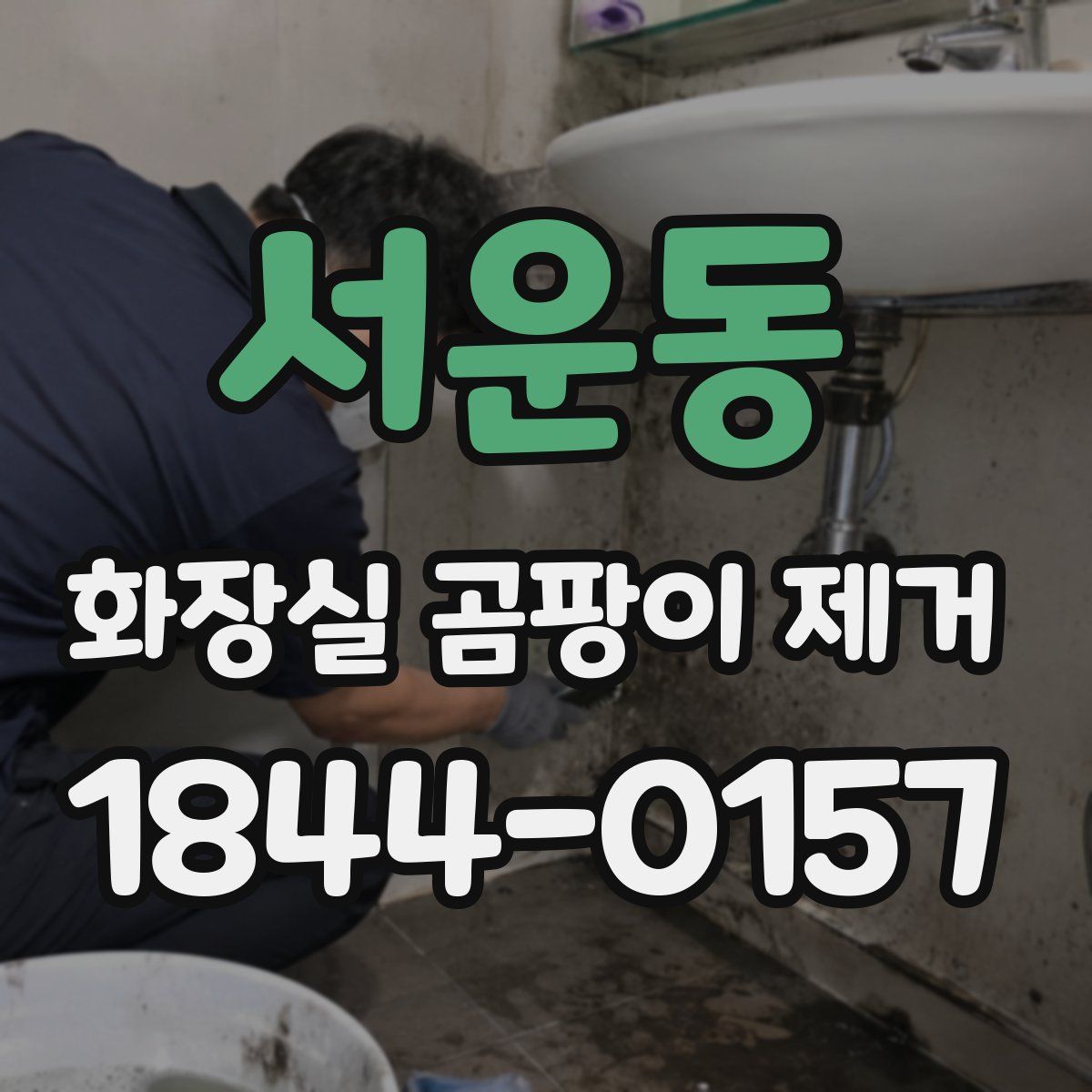 서운동 화장실 곰팡이 제거