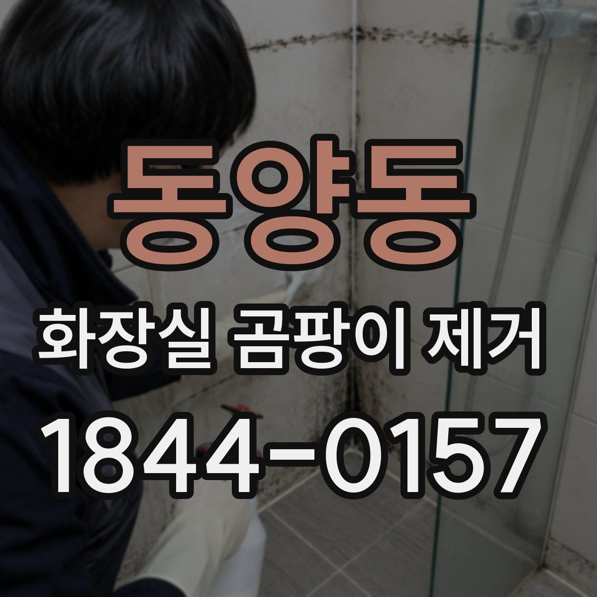 동양동 화장실 곰팡이 제거