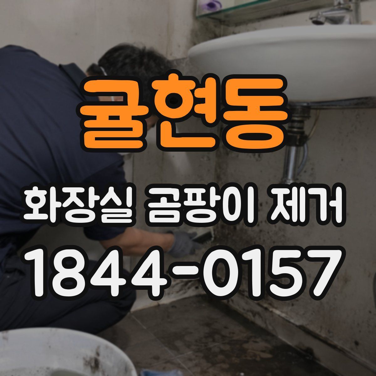 귤현동 화장실 곰팡이 제거