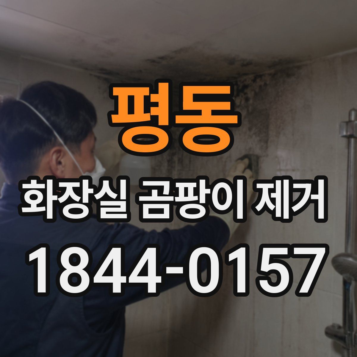 평동 화장실 곰팡이 제거