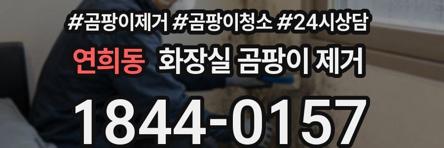 연희동 화장실 곰팡이 제거