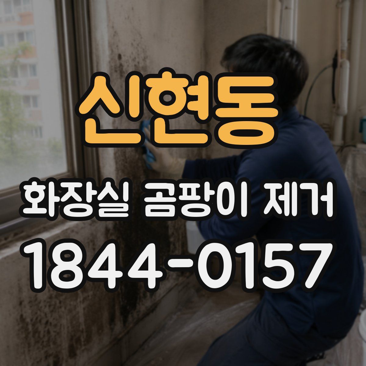 신현동 화장실 곰팡이 제거