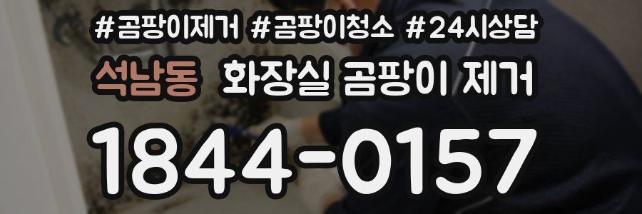 석남동 화장실 곰팡이 제거