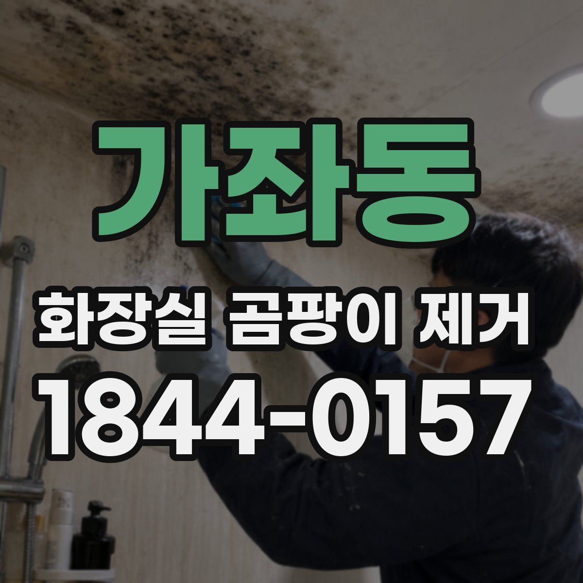 가좌동 화장실 곰팡이 제거