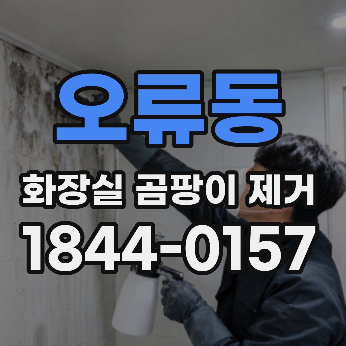오류동 화장실 곰팡이 제거