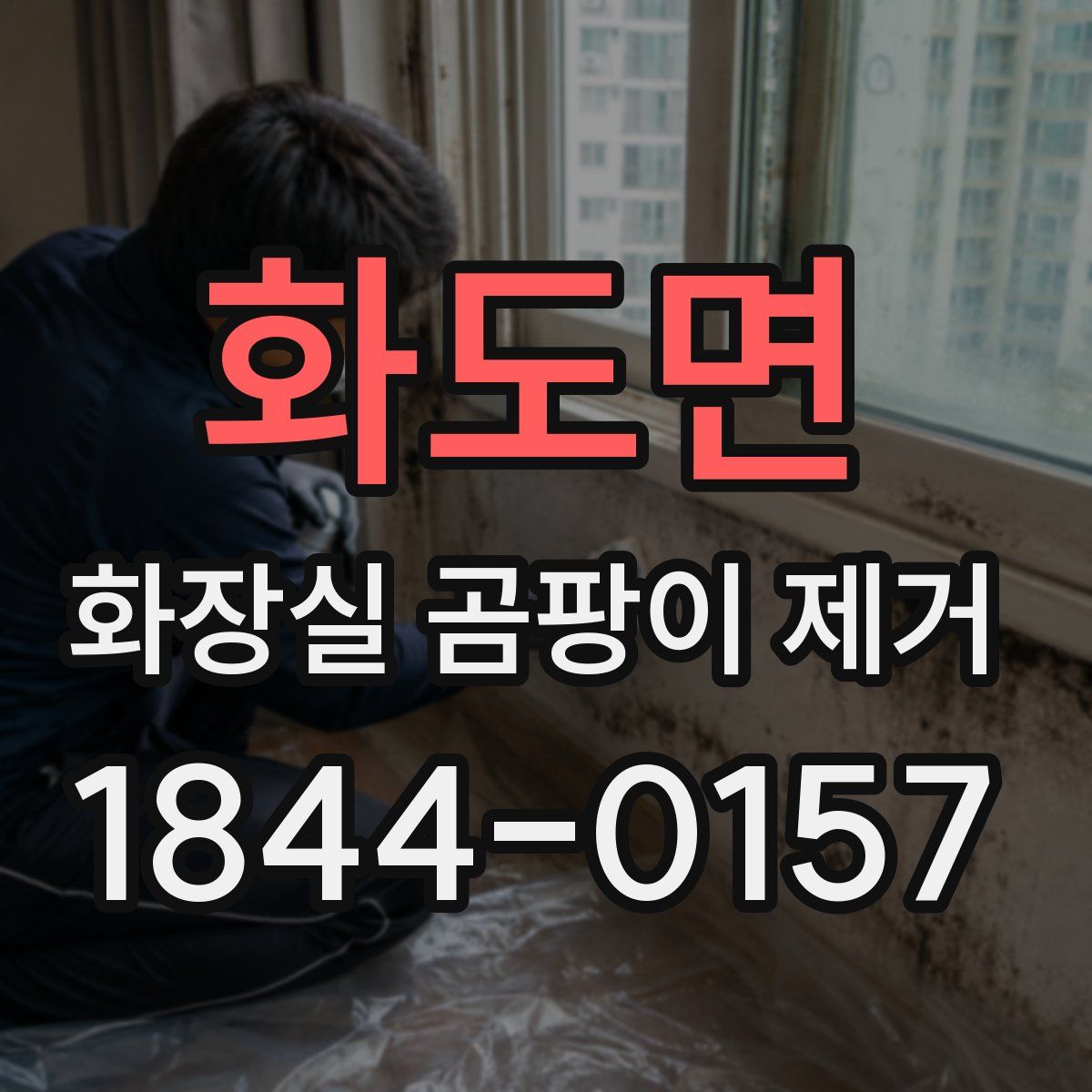 화도면 화장실 곰팡이 제거