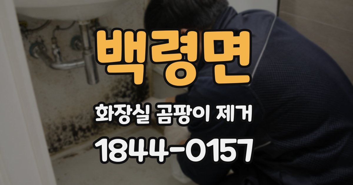 백령면 화장실 곰팡이 제거