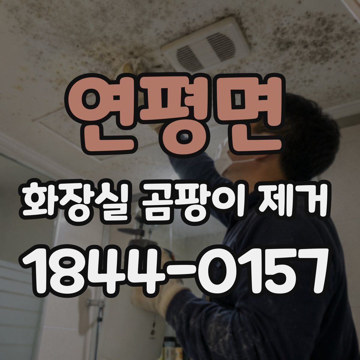 연평면 화장실 곰팡이 제거