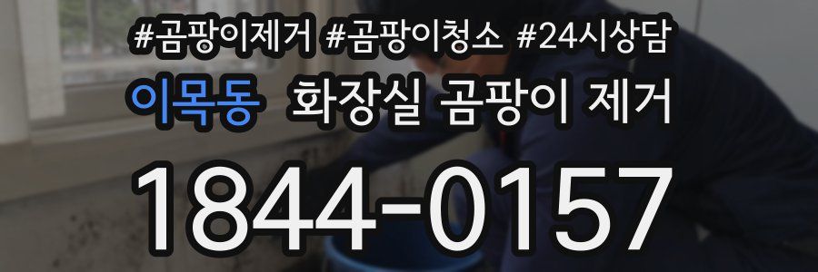 이목동 화장실 곰팡이 제거