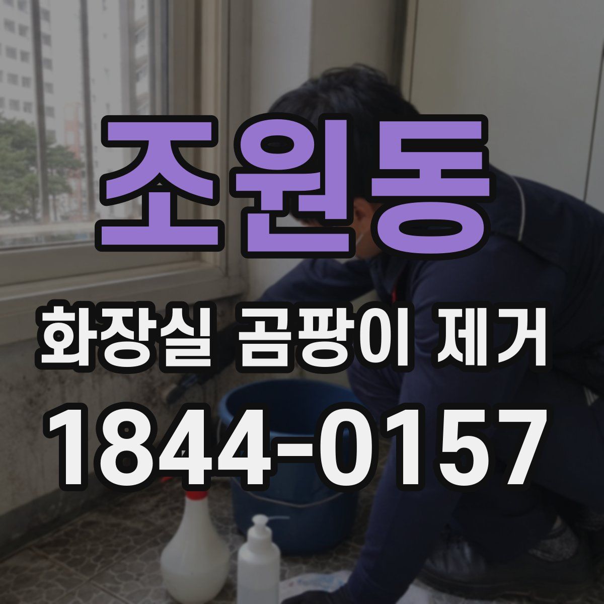 조원동 화장실 곰팡이 제거