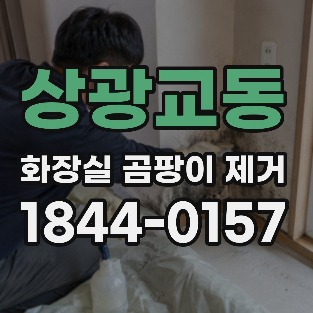 상광교동 화장실 곰팡이 제거