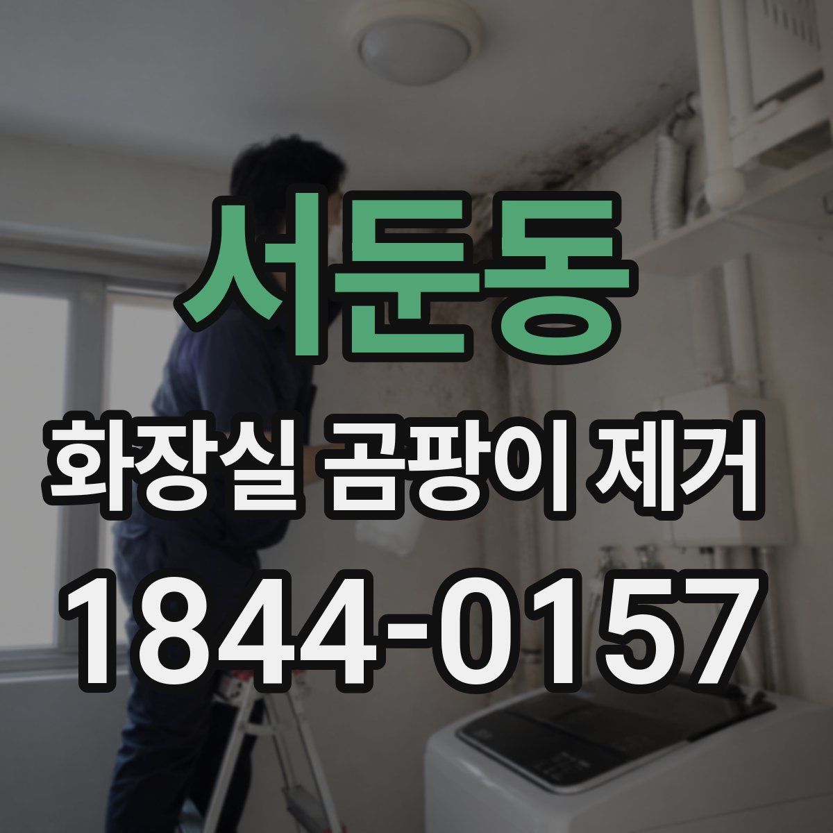 서둔동 화장실 곰팡이 제거