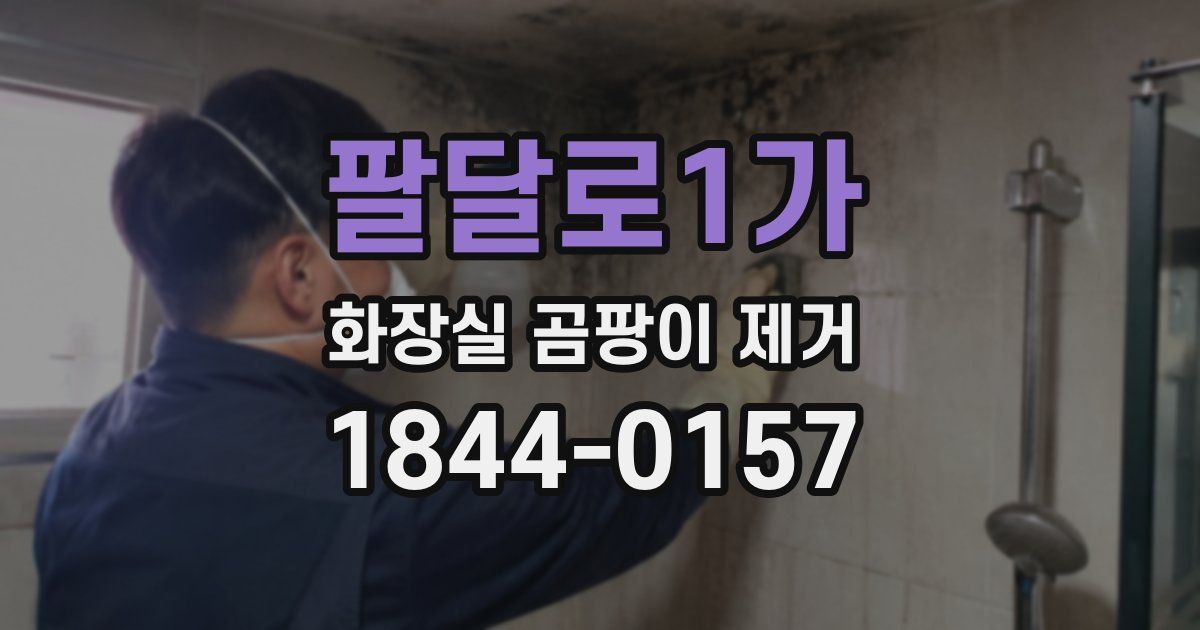 팔달로1가 화장실 곰팡이 제거