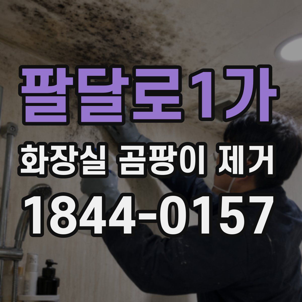 팔달로1가 화장실 곰팡이 제거