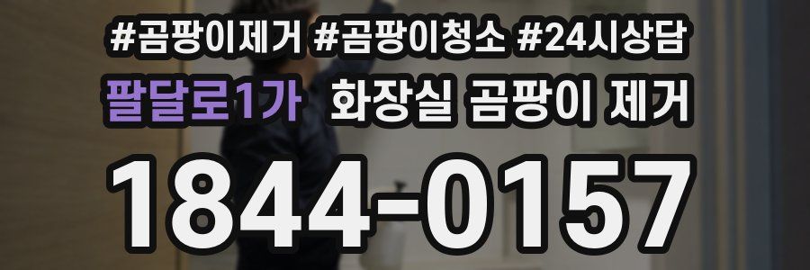 팔달로1가 화장실 곰팡이 제거
