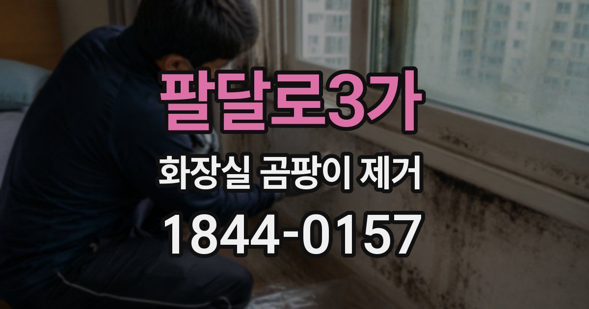 팔달로3가 화장실 곰팡이 제거