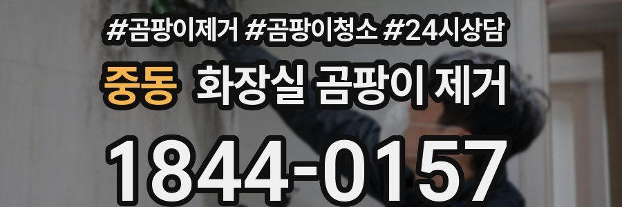 중동 화장실 곰팡이 제거