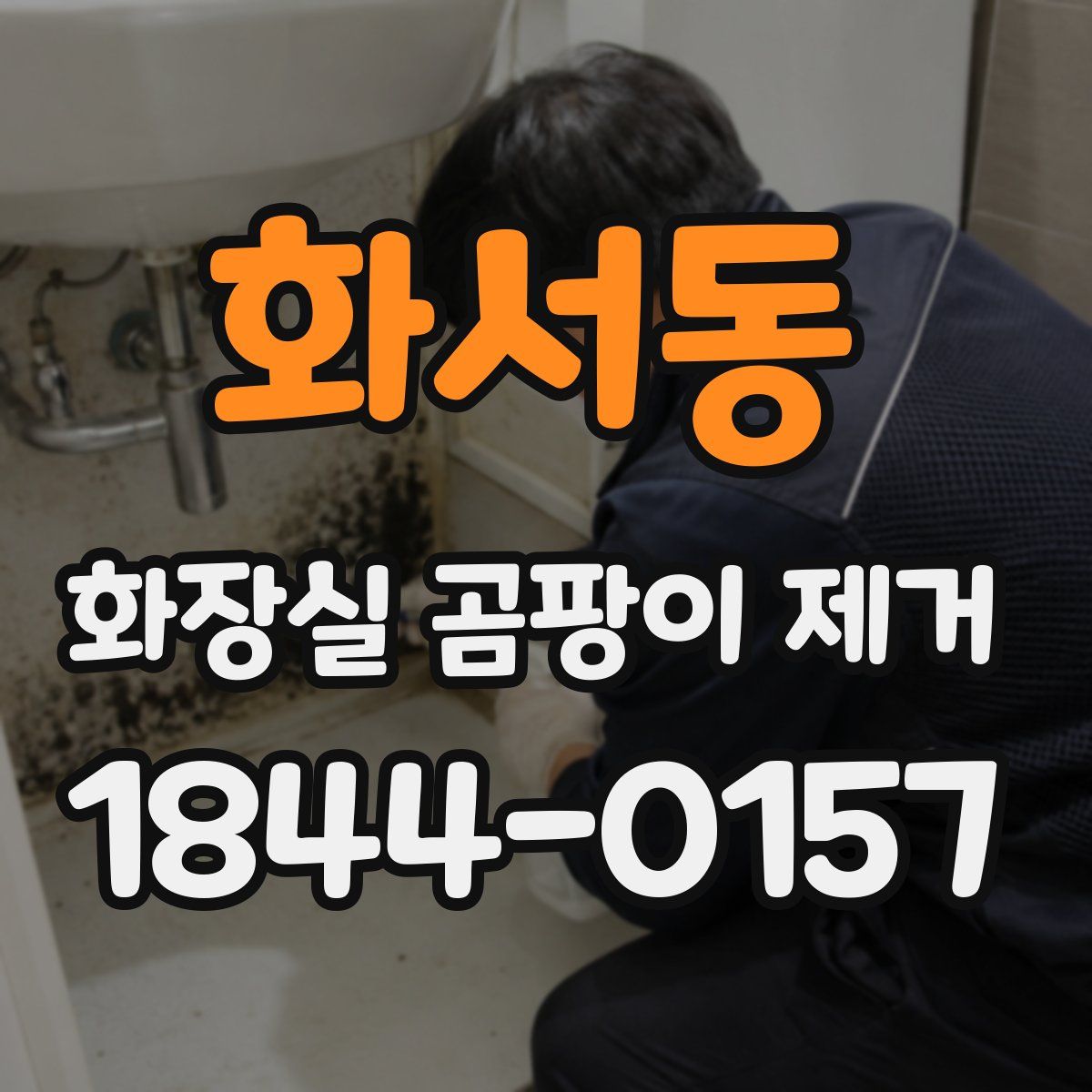 화서동 화장실 곰팡이 제거