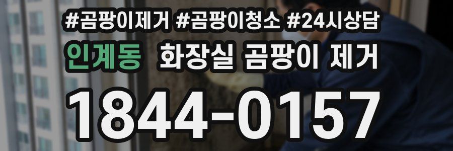 인계동 화장실 곰팡이 제거