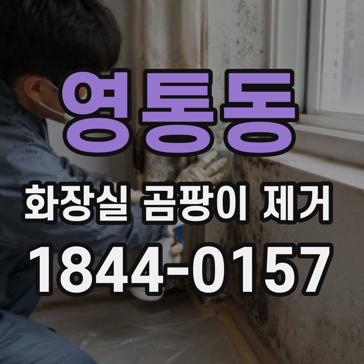 영통동 화장실 곰팡이 제거 자국이 남는 원인을 표면별로 살피기