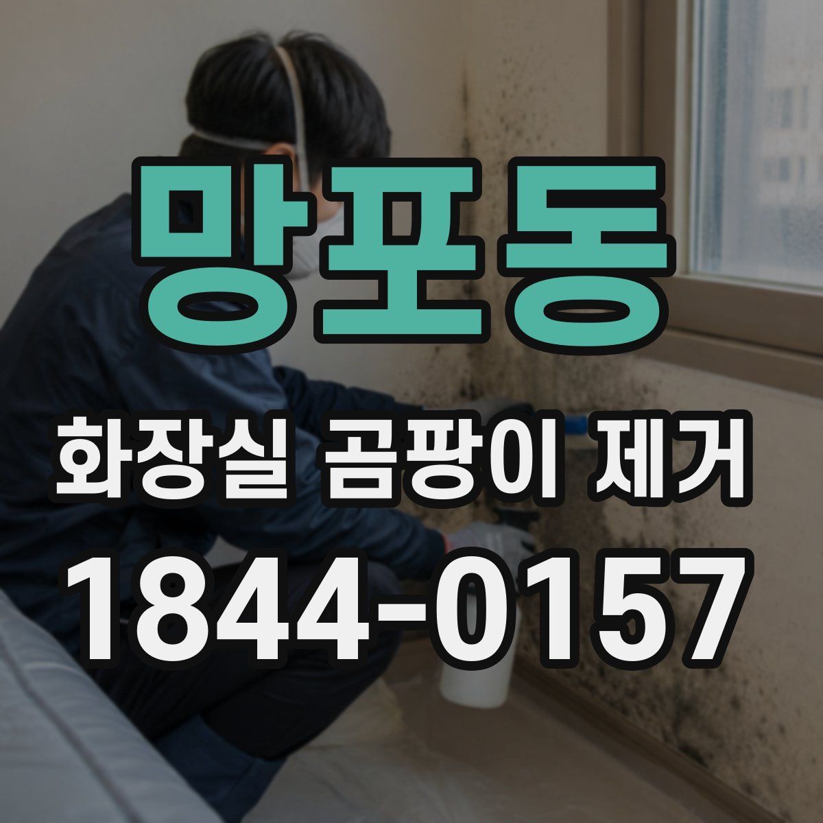 망포동 화장실 곰팡이 제거