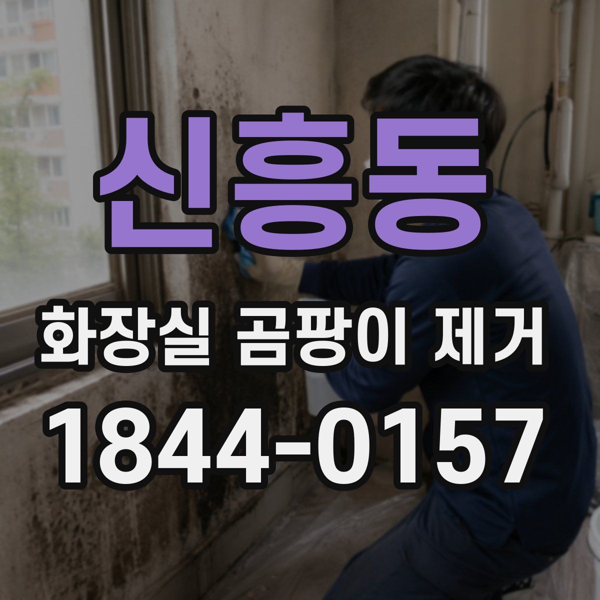 신흥동 화장실 곰팡이 제거