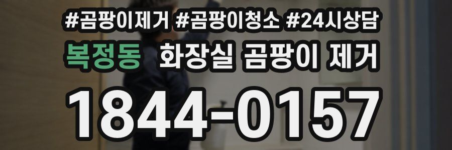 복정동 화장실 곰팡이 제거