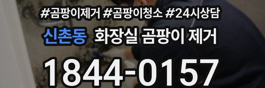 신촌동 화장실 곰팡이 제거
