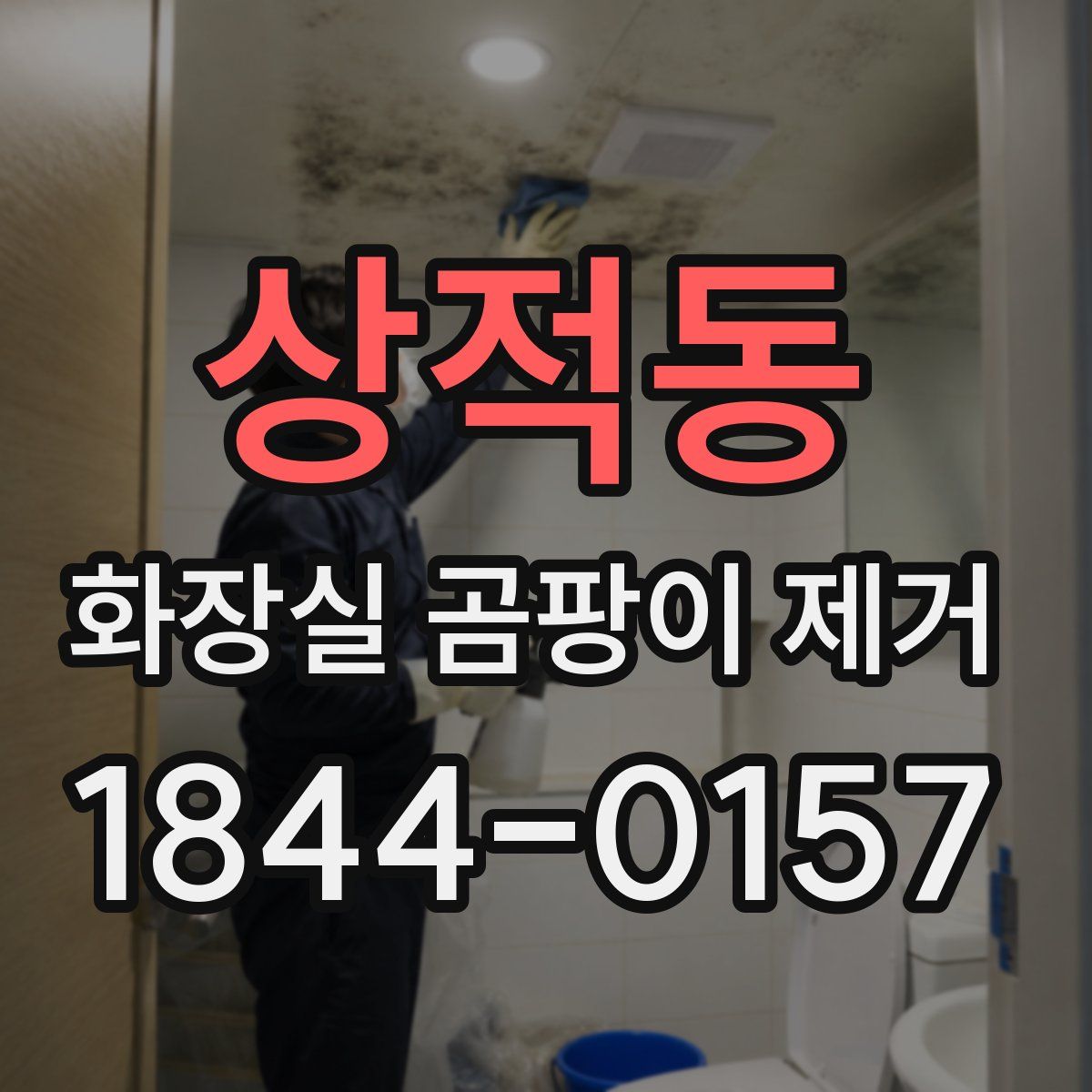 상적동 화장실 곰팡이 제거