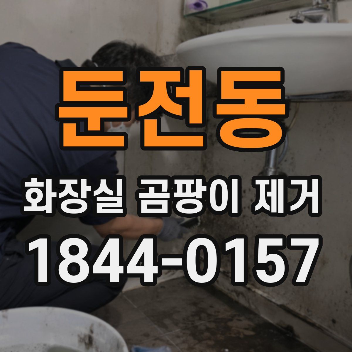 둔전동 화장실 곰팡이 제거