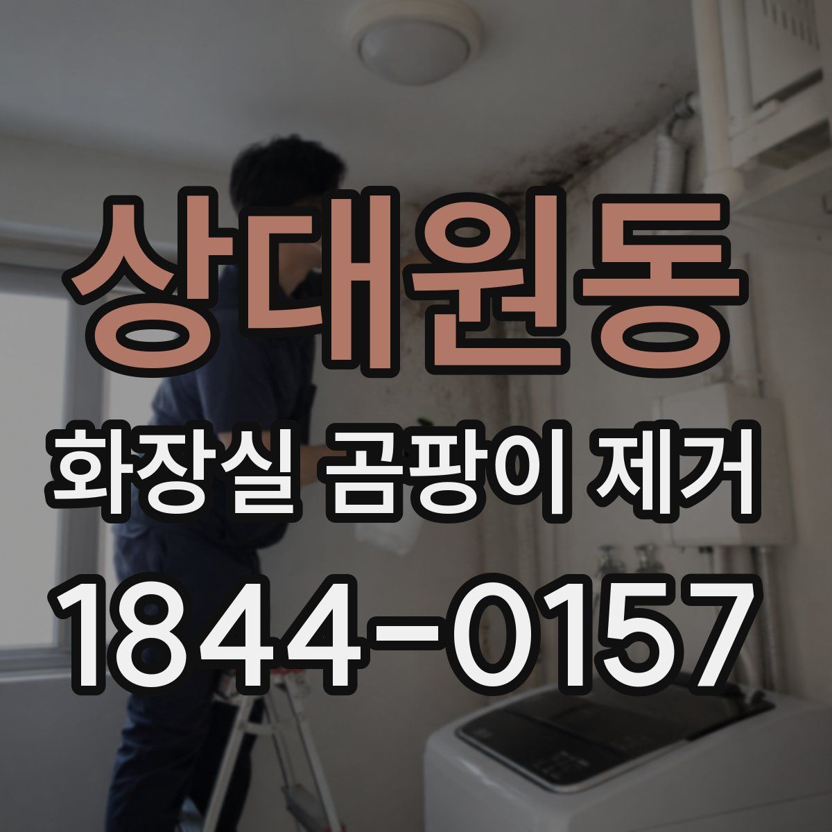 상대원동 화장실 곰팡이 제거