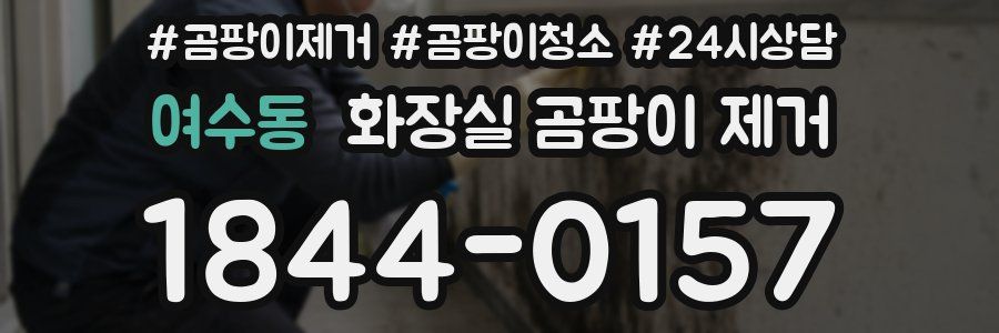여수동 화장실 곰팡이 제거