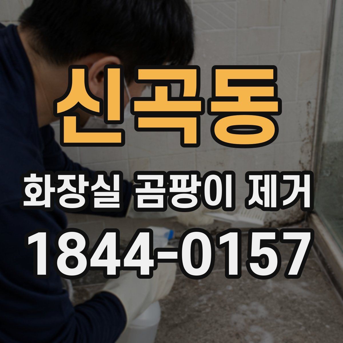 신곡동 화장실 곰팡이 제거 벽 타일과 바닥재별 닦는 요령 비교
