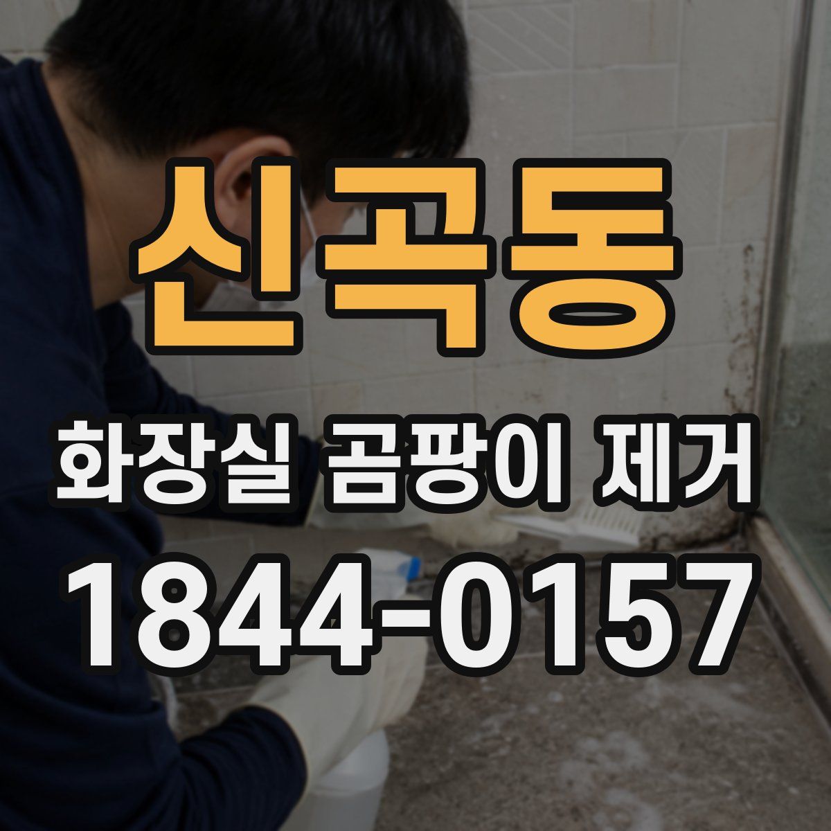 신곡동 화장실 곰팡이 제거