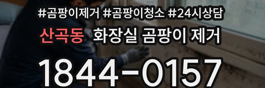 산곡동 화장실 곰팡이 제거