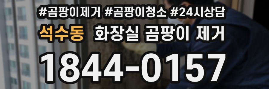 석수동 화장실 곰팡이 제거