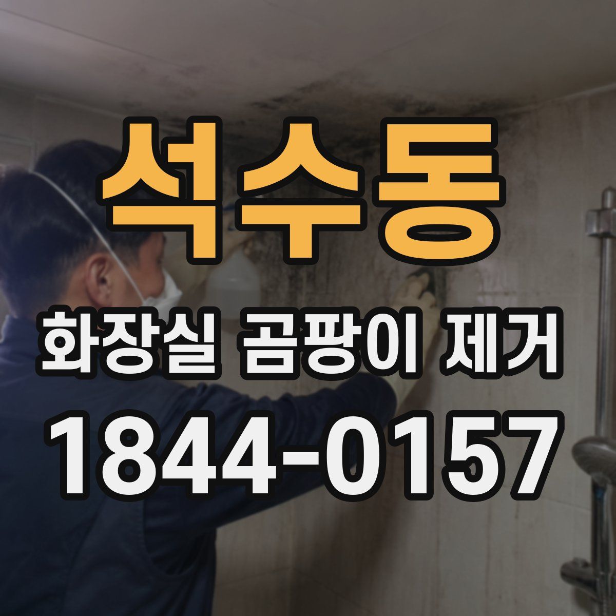 석수동 화장실 곰팡이 제거