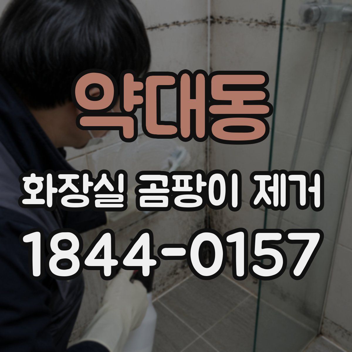 약대동 화장실 곰팡이 제거